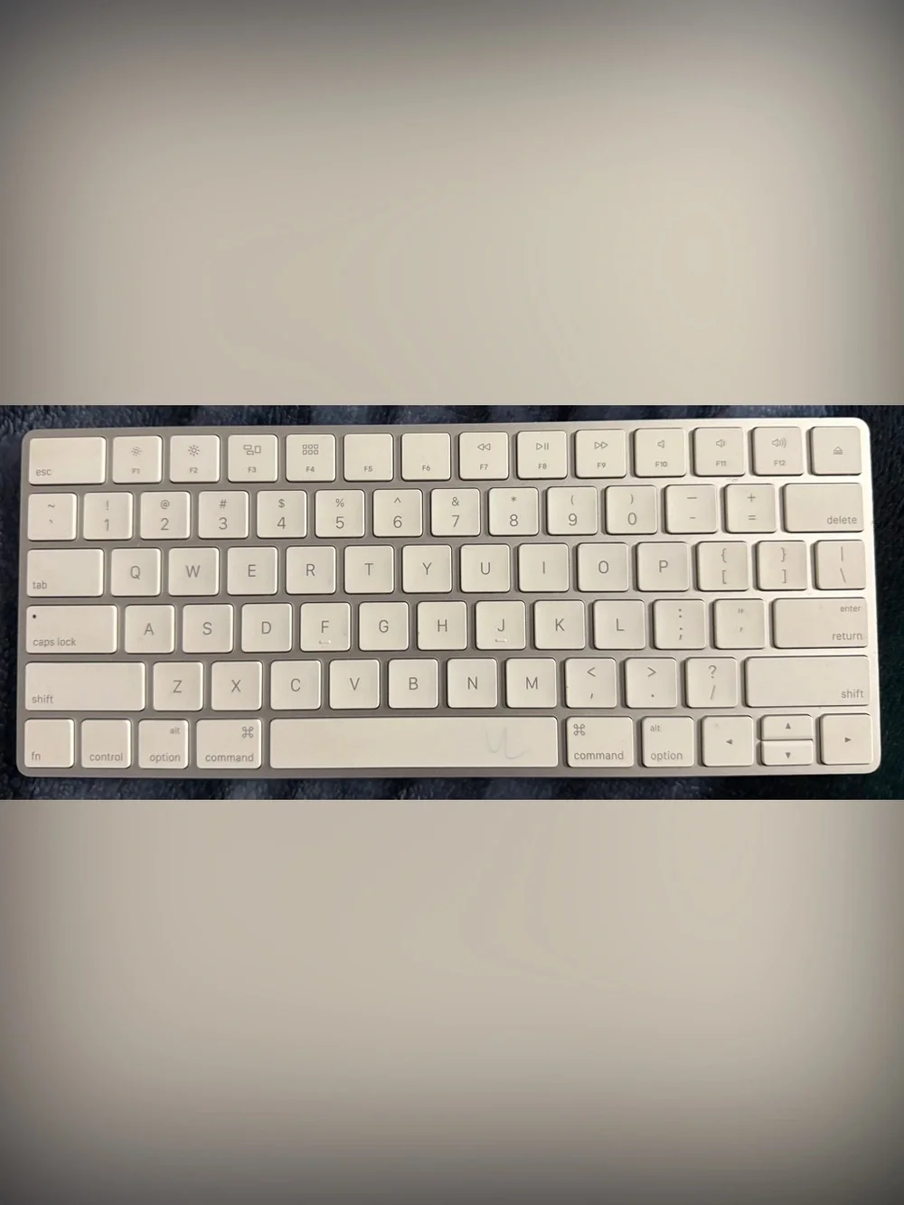 Apple Printed Specifications Sheet in Black on White